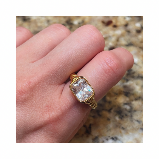 BEJEWELED Solitaire Ring