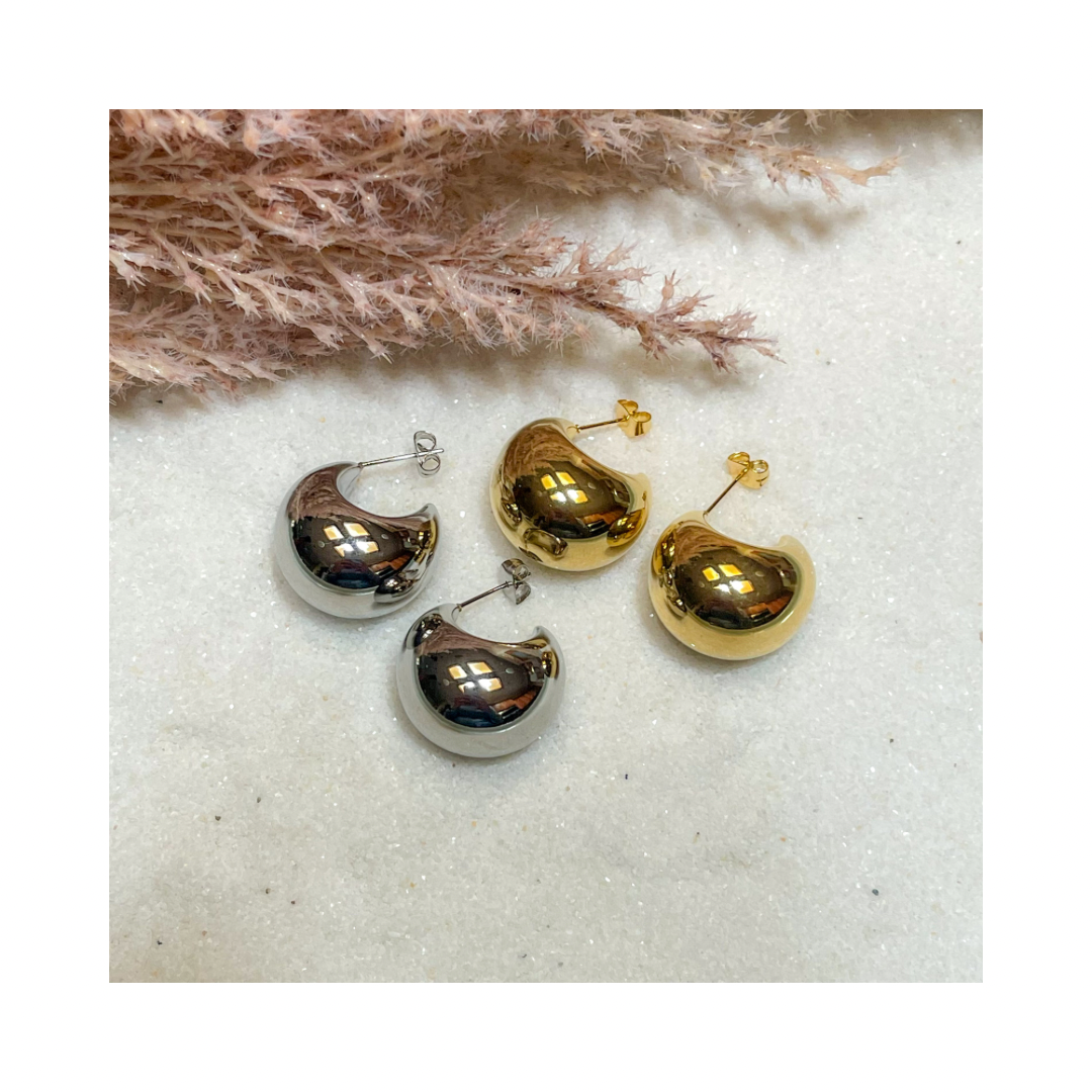 SHAYLA Dome Earrings